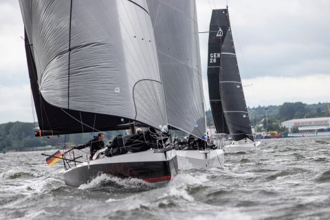 youth sailing to practice for olympics