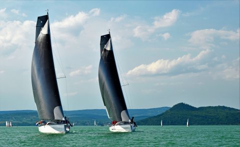 Dehler 30 one design Hungary fast downwind