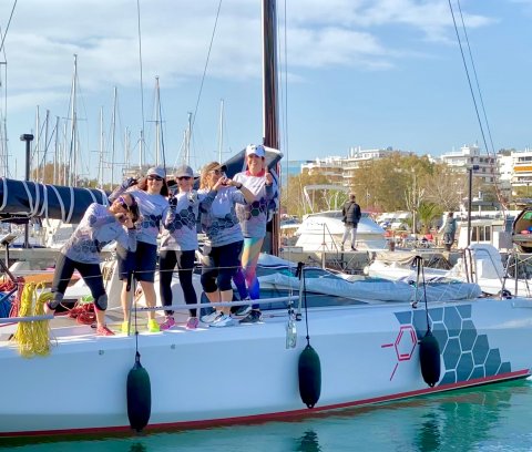 Evi Delidou all female Sailors on Team Aether