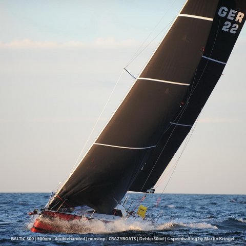 Crazy Boats - sailing upwind