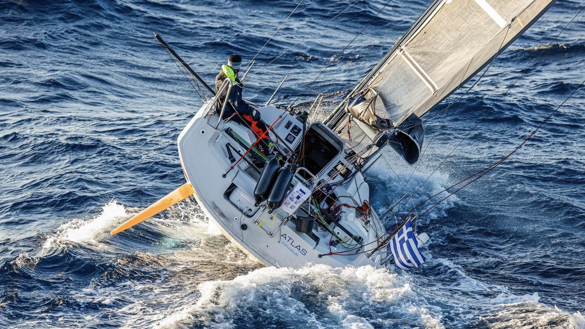 Dehler 30 one design racing in Greece